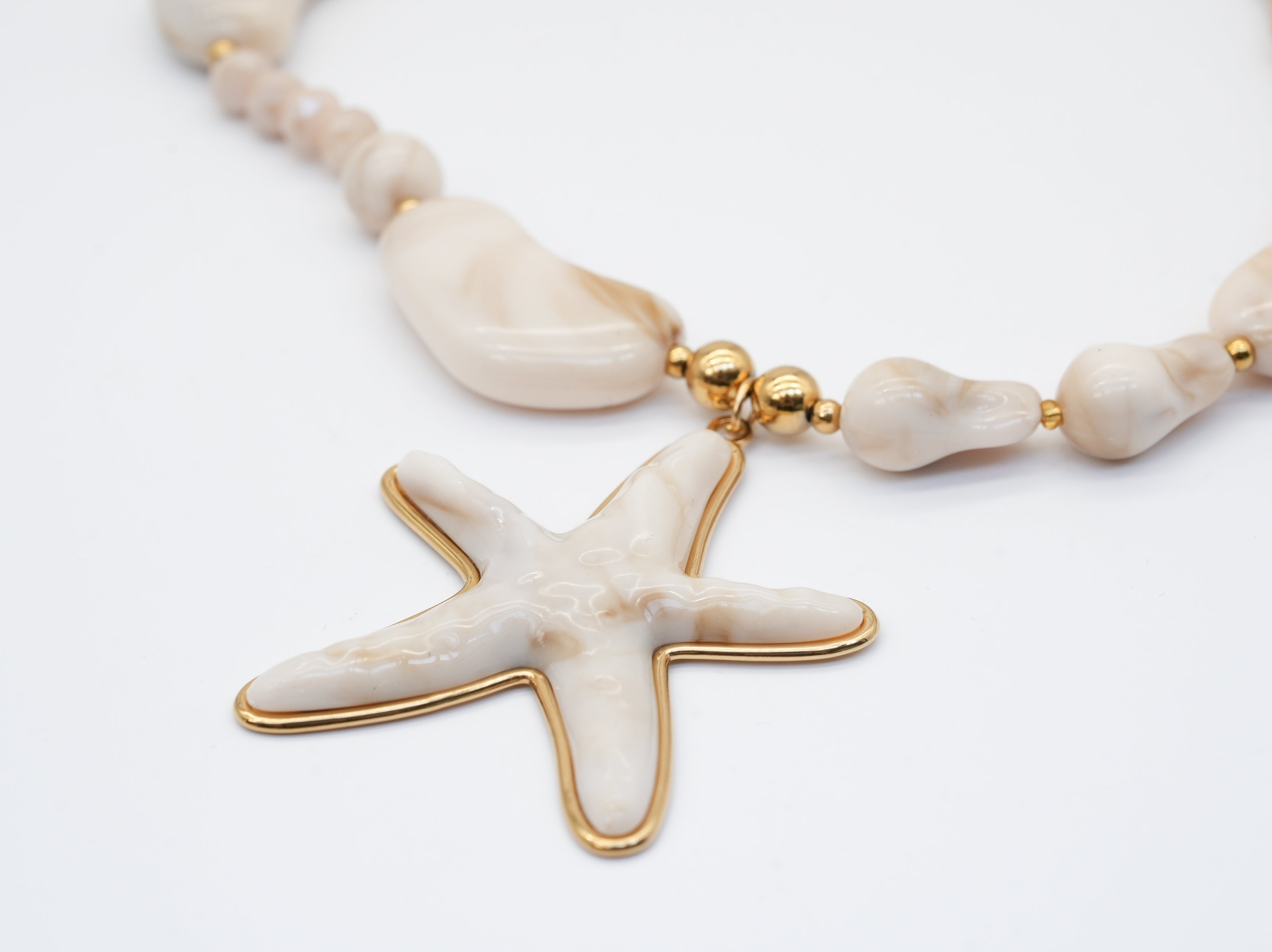 Modeschmuck Kette mit Seestern