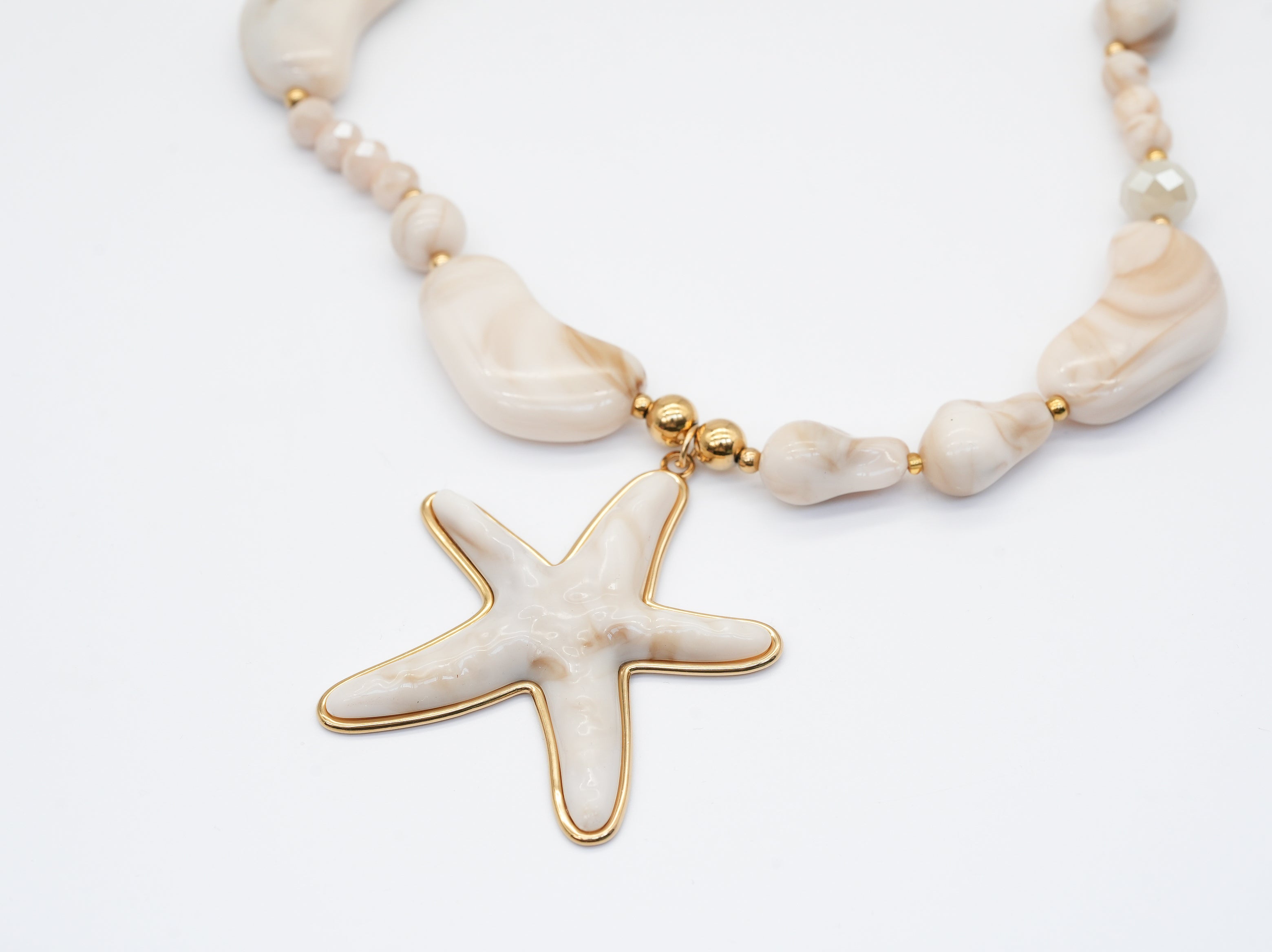 Modeschmuck Kette mit Seestern