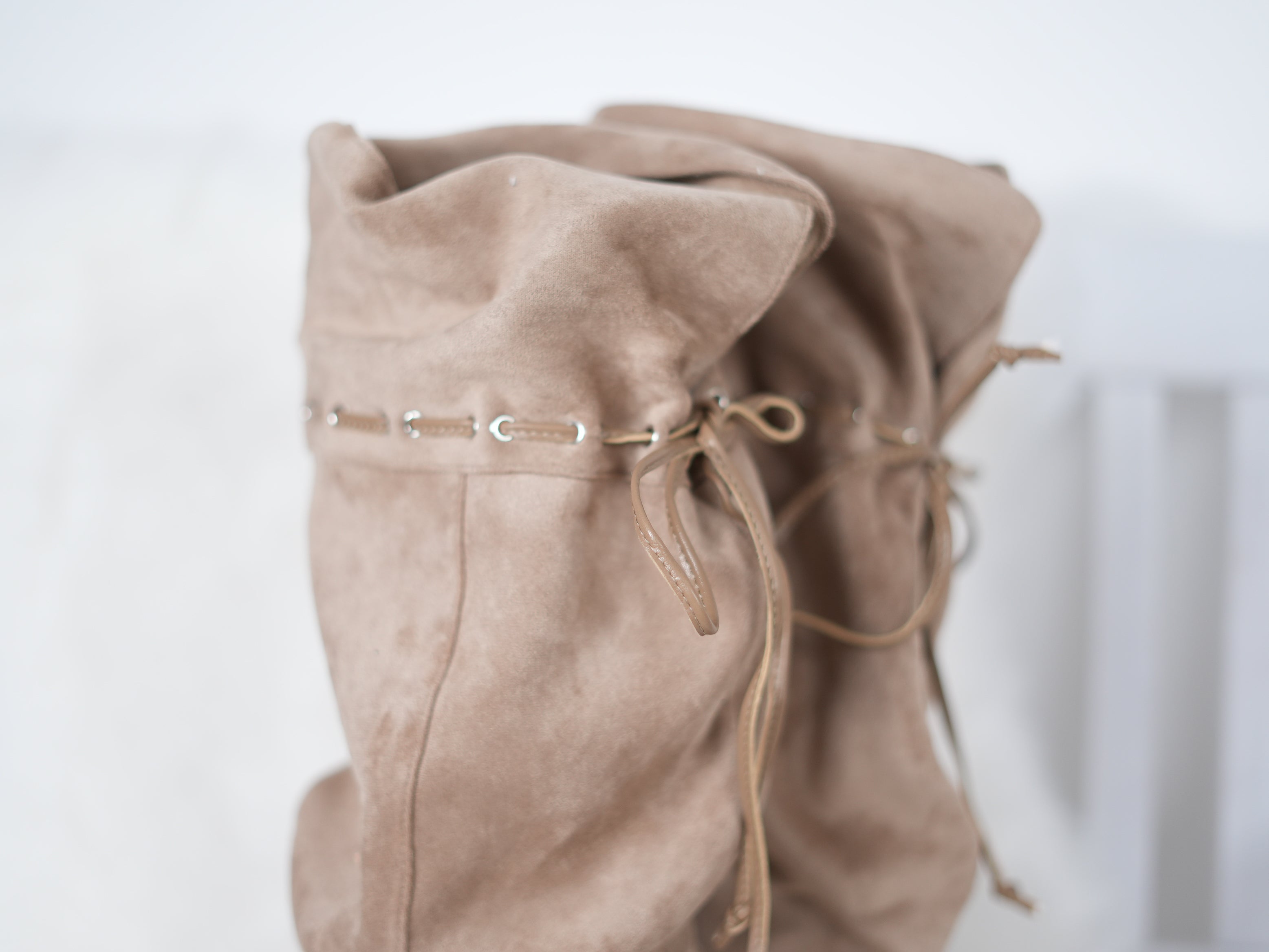 Sommerstiefel mit Boho Vibe, beige