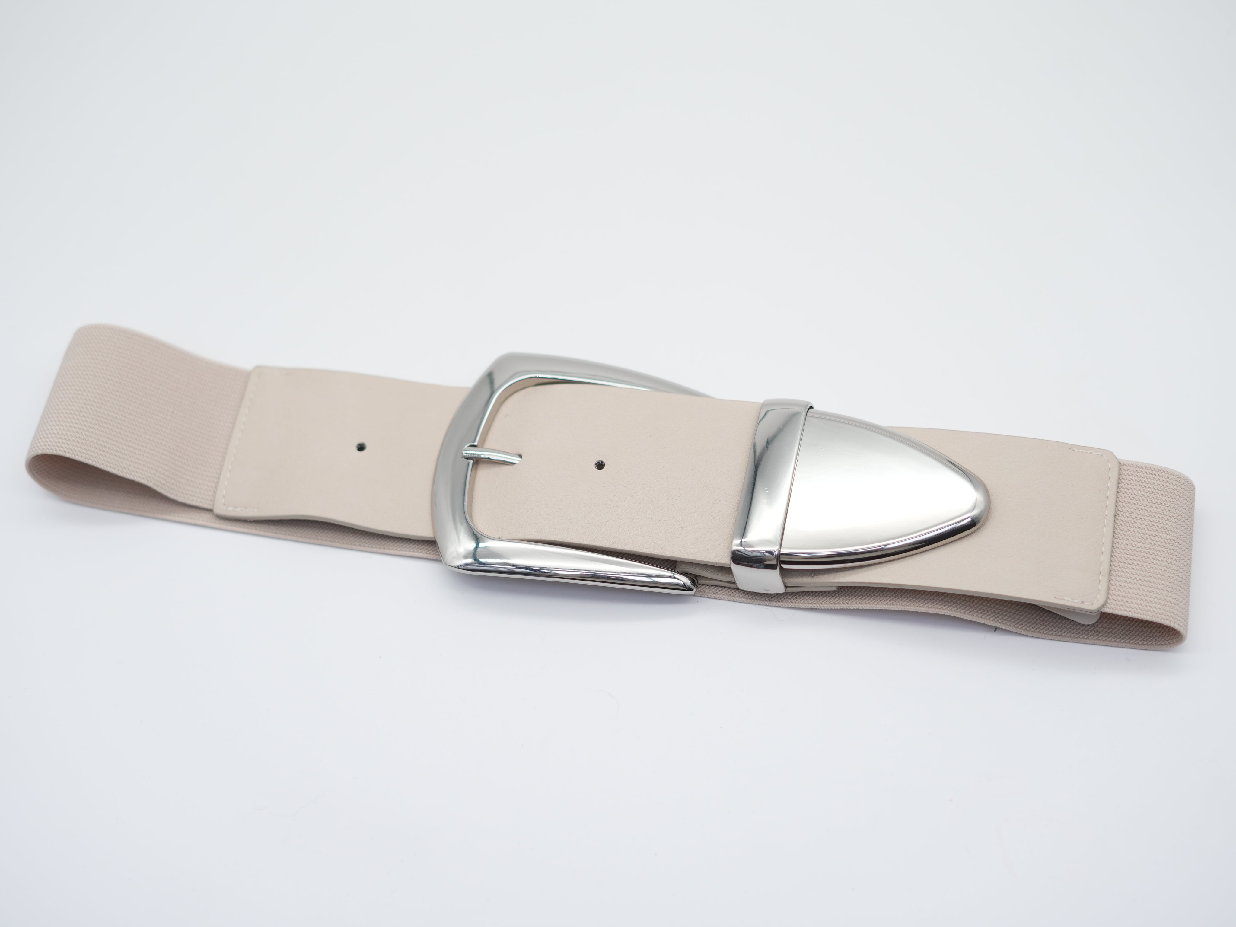 Stretch Gürtel in verschiedenen Farben Beige