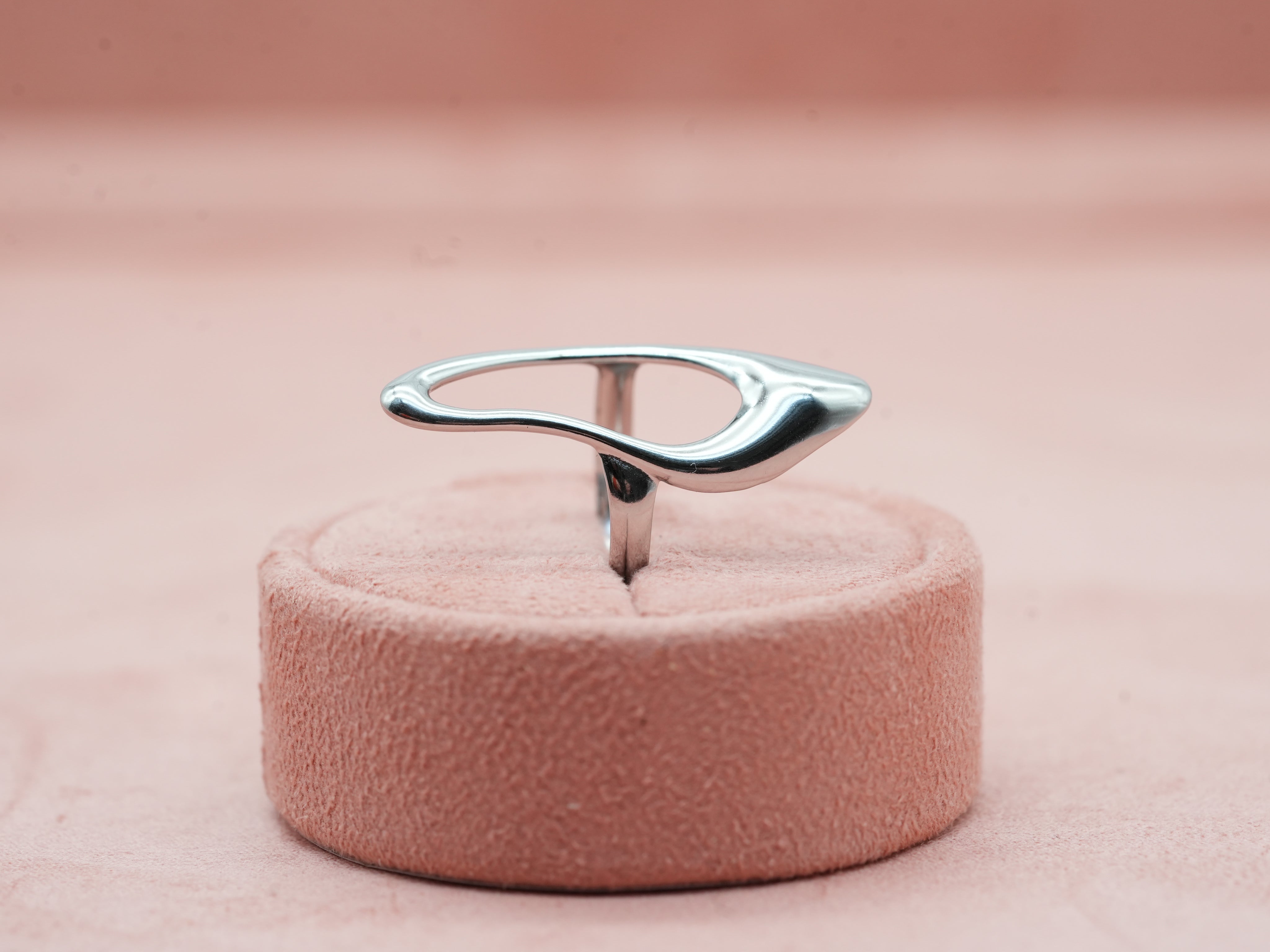 Niedlicher Ring in silber, Edelstahl