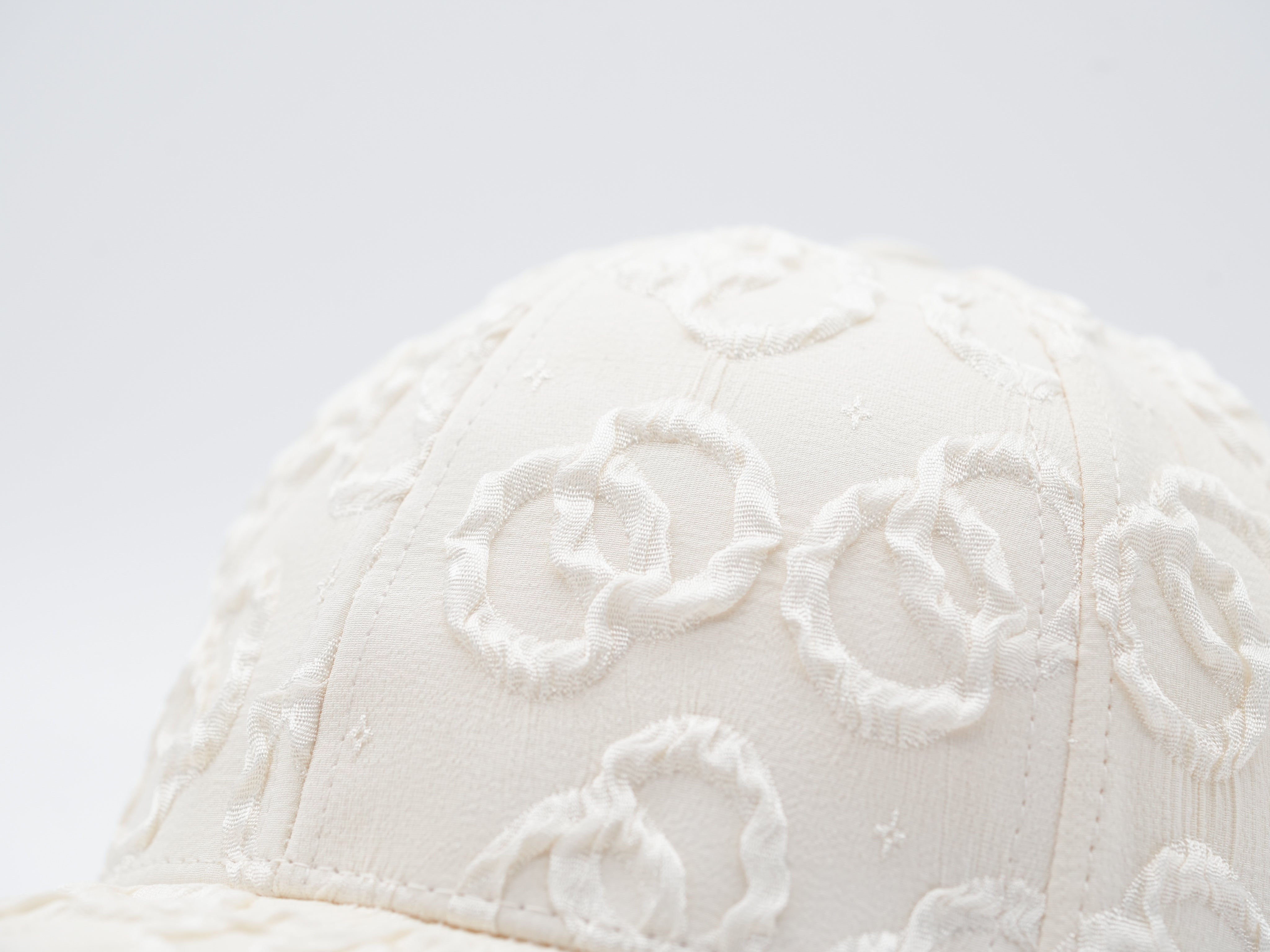 Cap mit geshopptem Textil