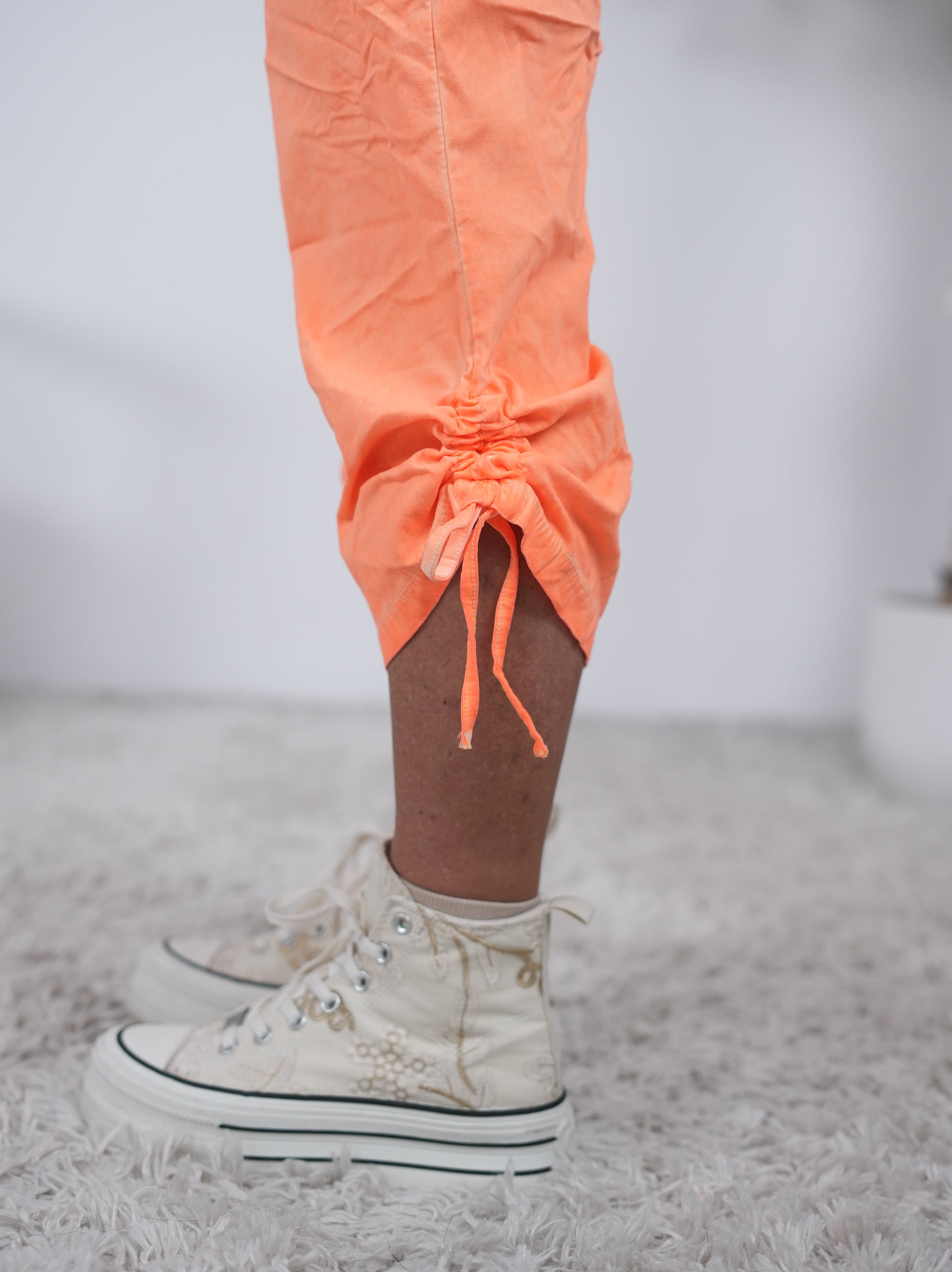 7/8 Jogpant mit Raffung