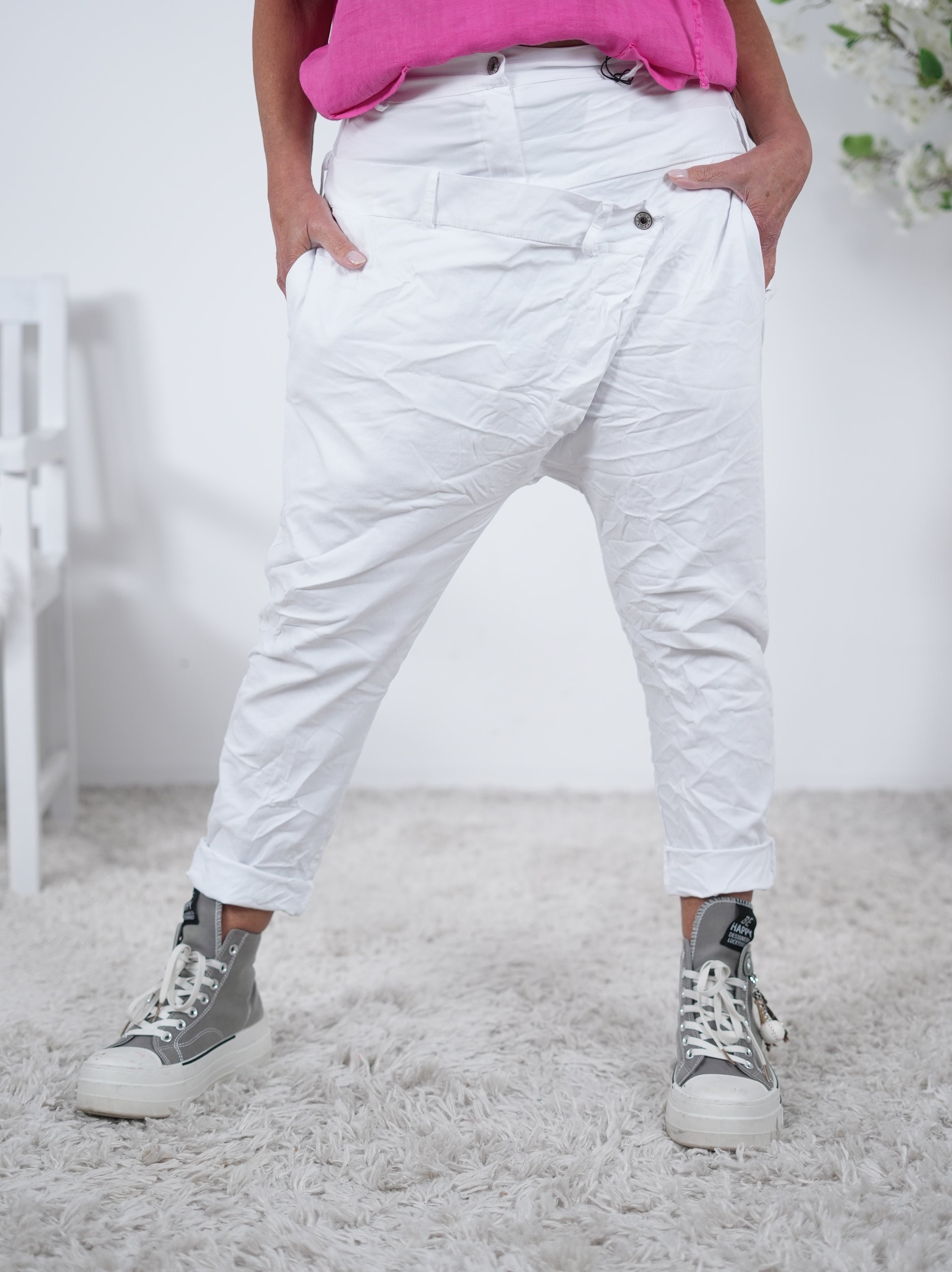 Baggy mit Gürtelschlaufen