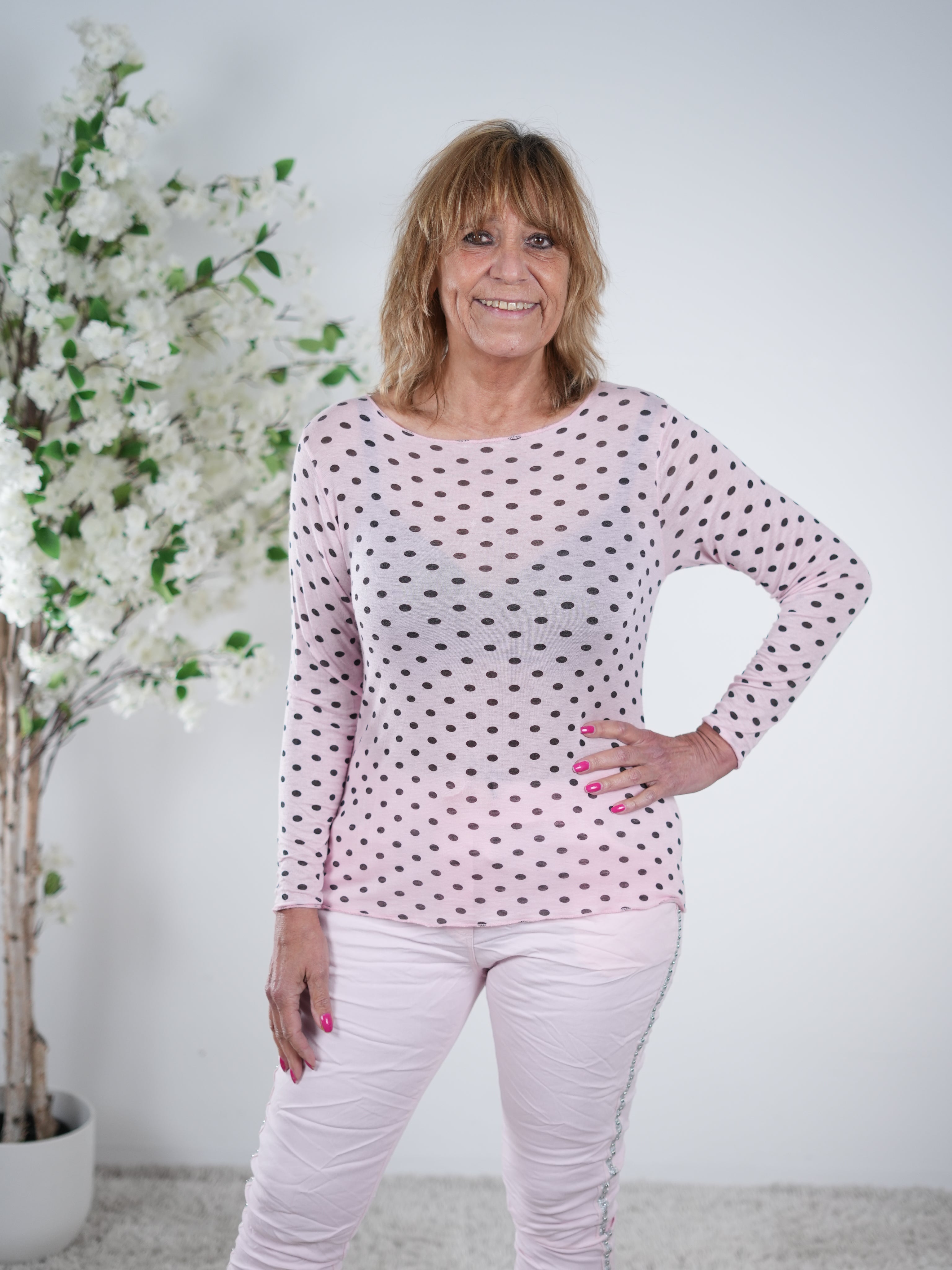 Basic Longsleeve, Dot Design