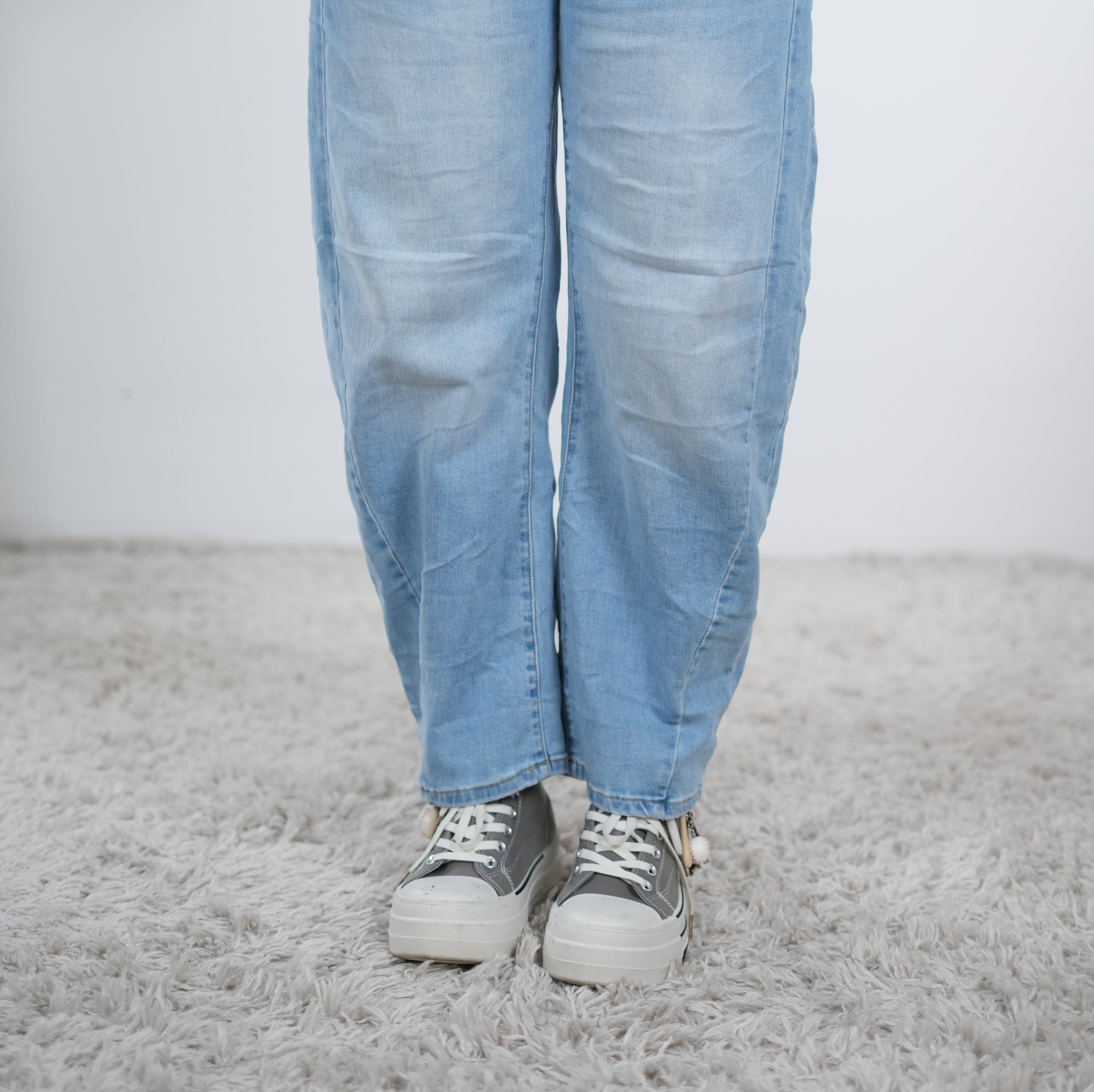 Bequeme Bottle Jeans, denim