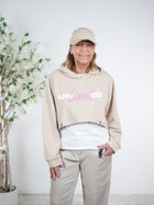 Crop Hoody mit