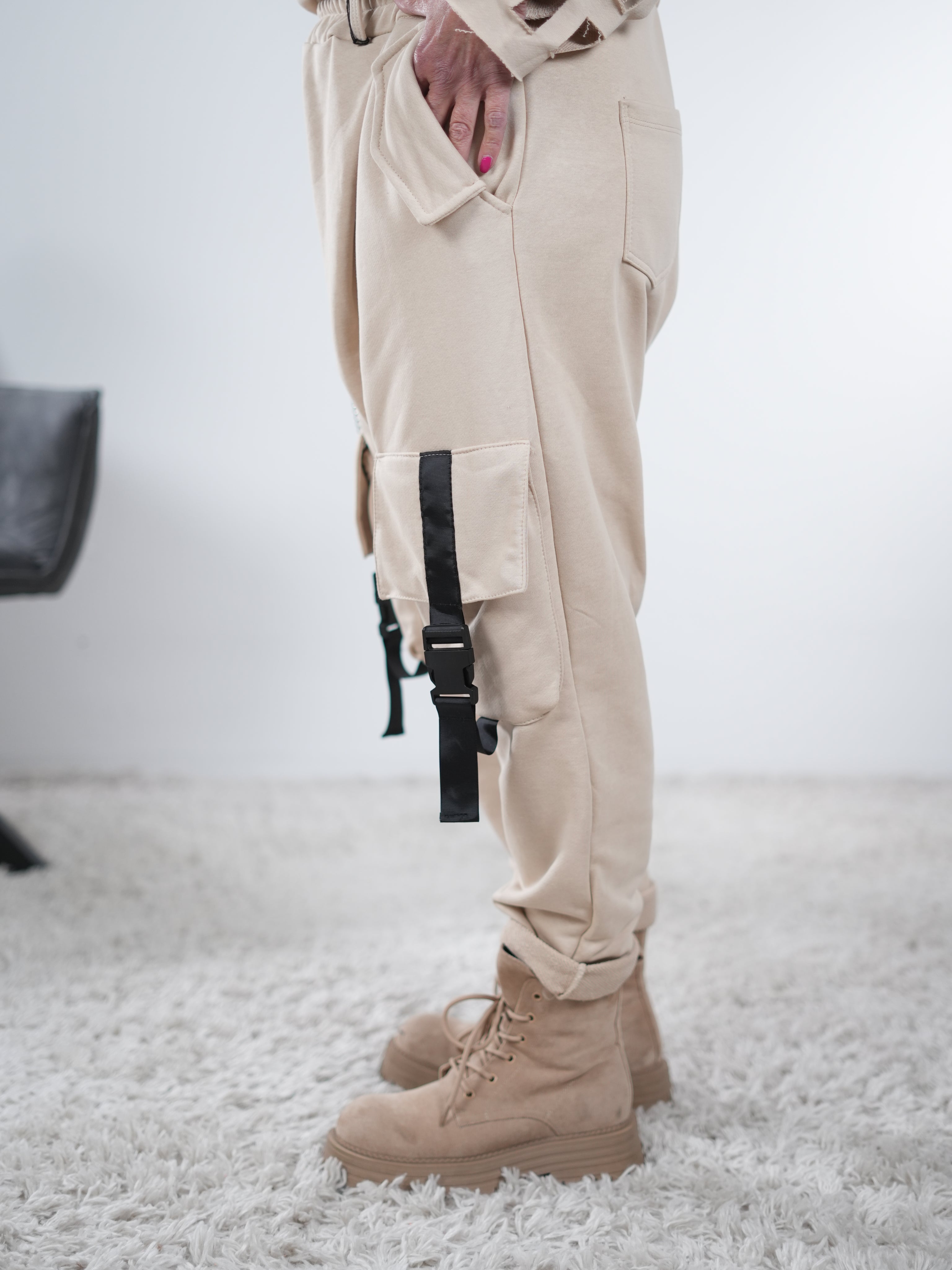 Lässige Baggy mit Cargotaschen