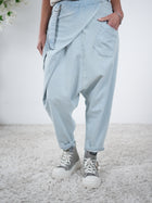 Lässige Haremshose im ausgefallenem Schnitt