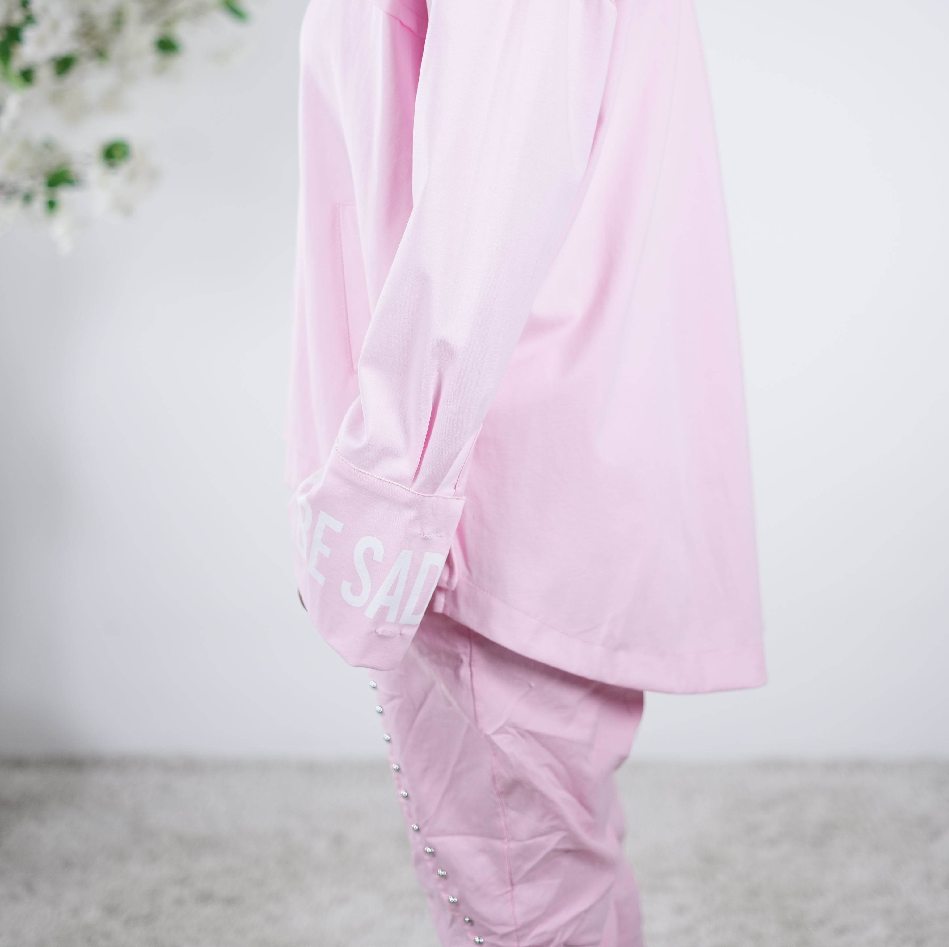 lässige Jacke mit Print