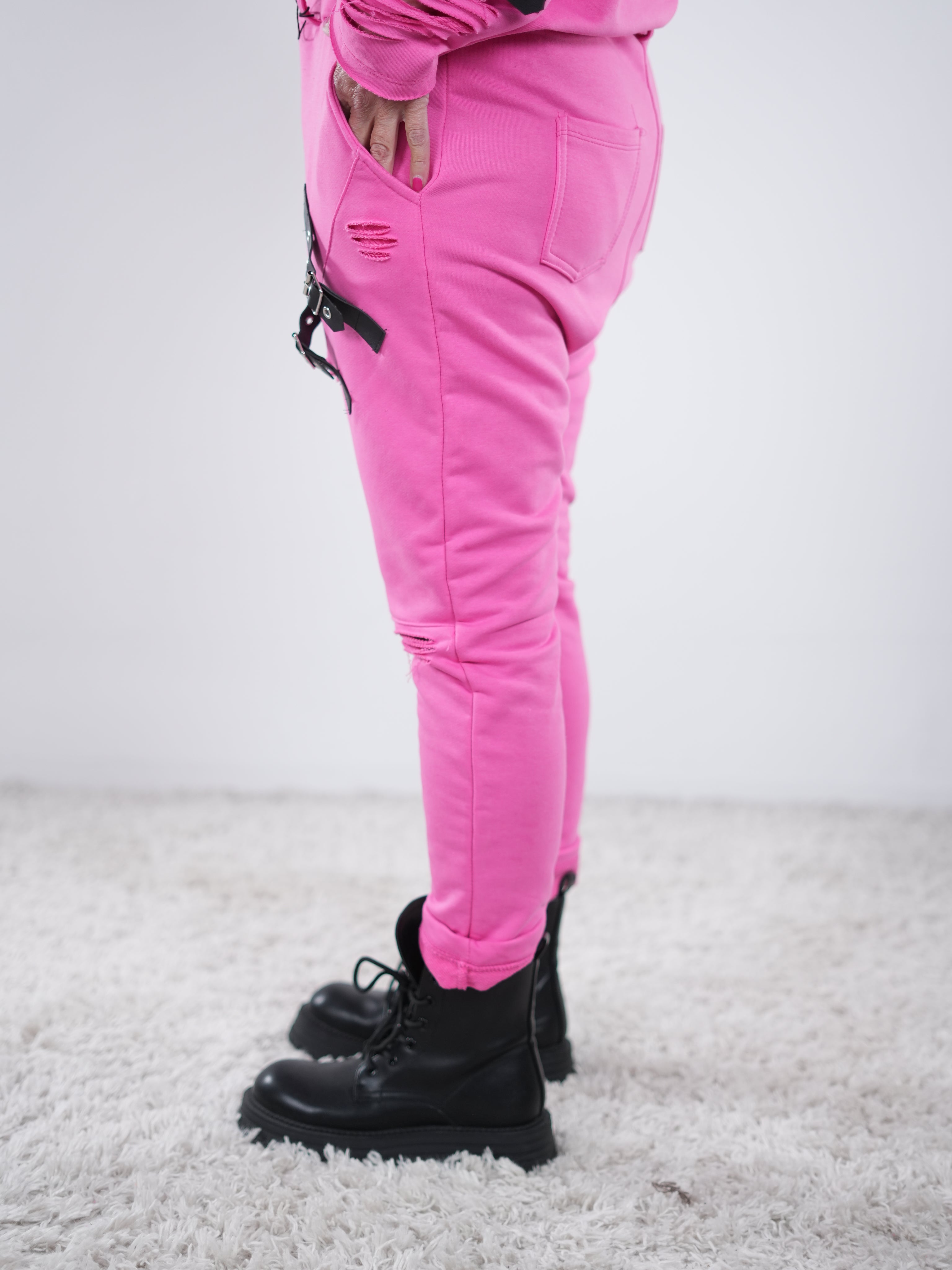 Ausgefallene, leichte Baggy aus Sweaty Material