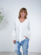 Niedliche Bluse aus Spitze