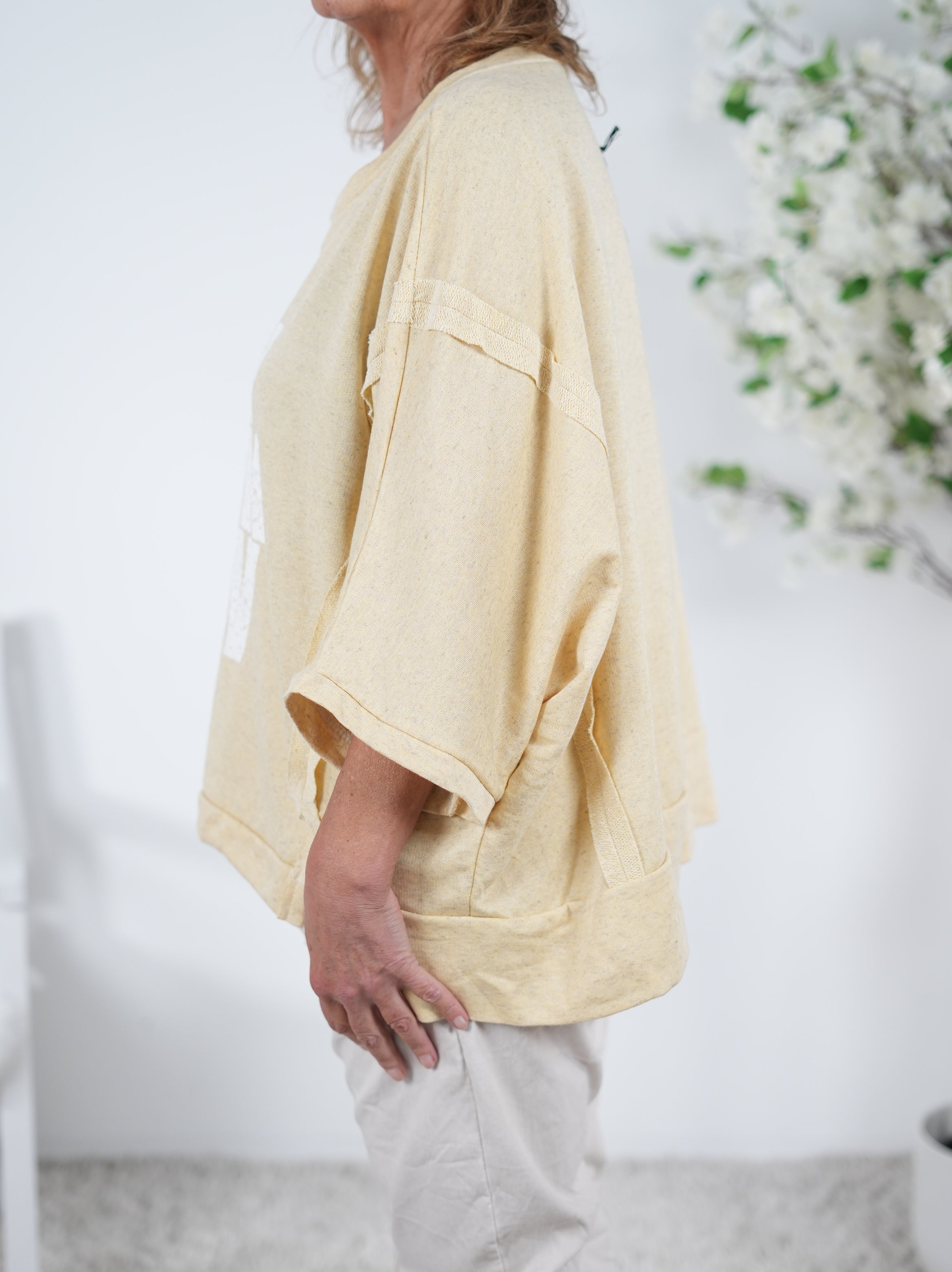 oversize Sweaty mit "New York City" Schriftzug