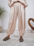 Pumphose im Satin Look