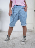 Sportliche Short in Jeans Optik