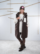 Teddy Weste mit Eingriffstaschen