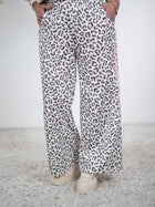 Wide Leg Pants im Leo Look