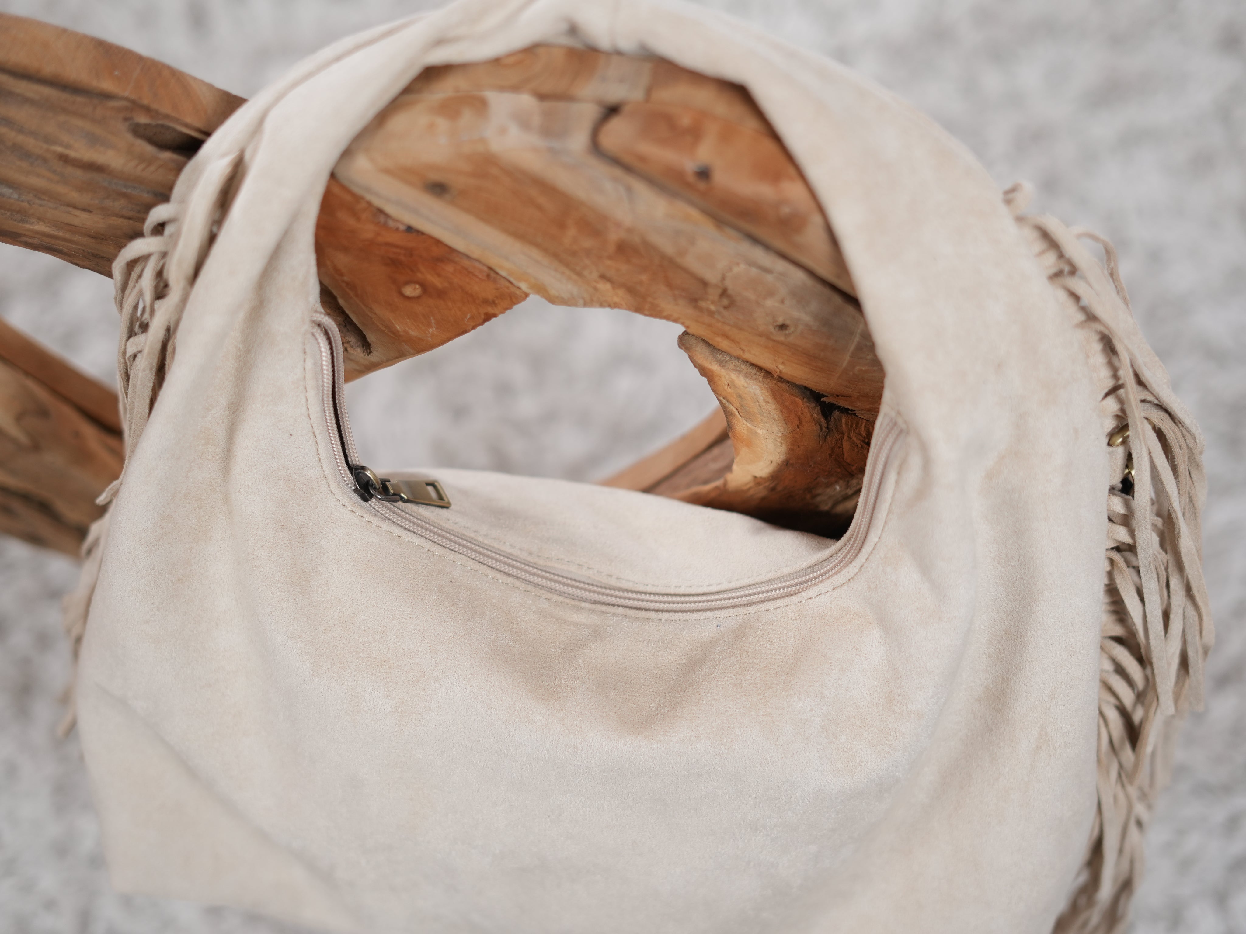 Tasche mit Fransen