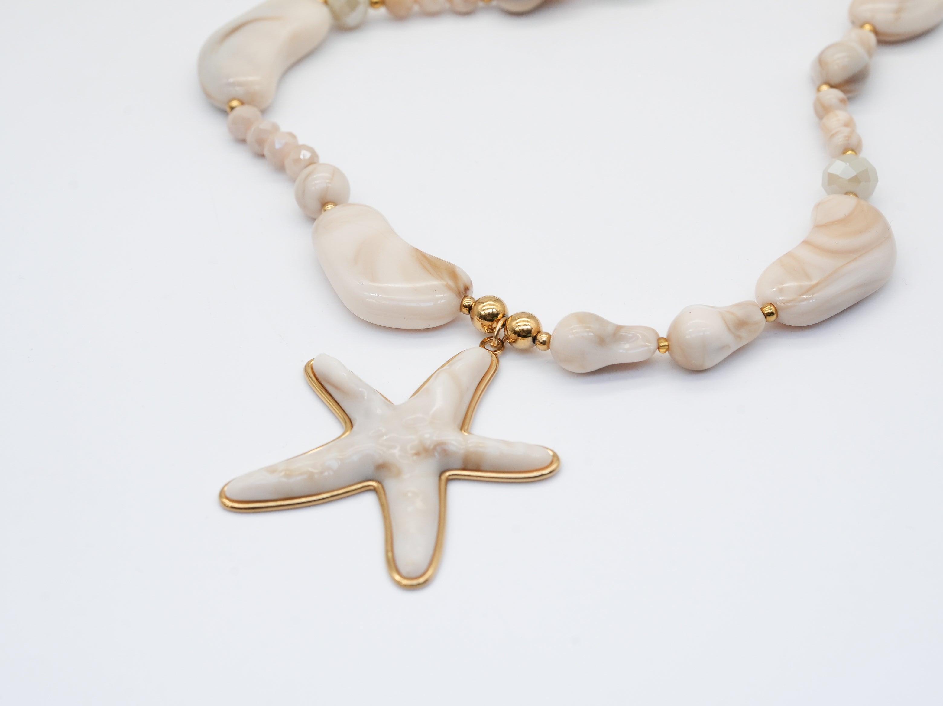 Modeschmuck Kette mit Seestern