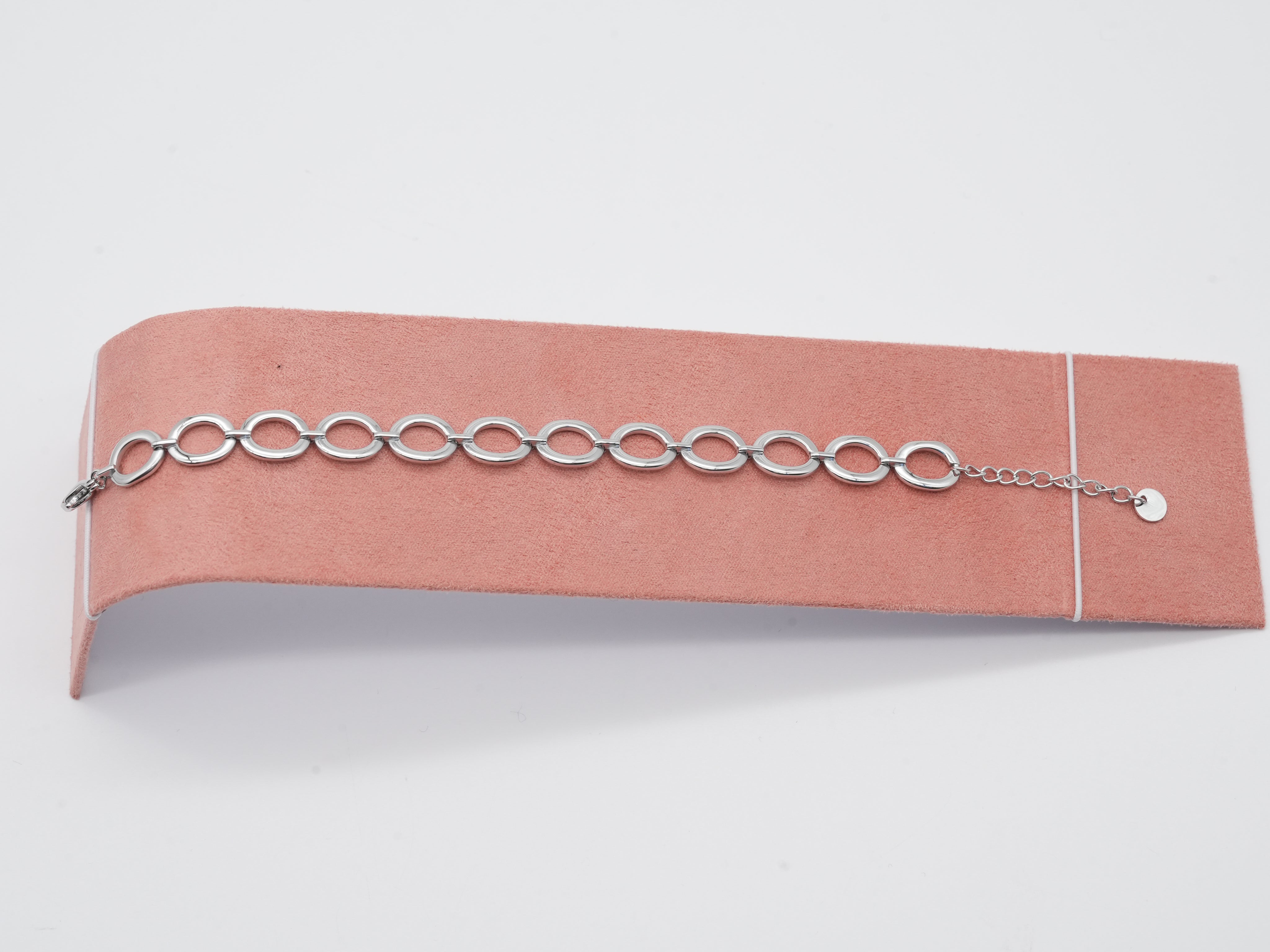 Edelstahlarmband mit ovalen Gliedern