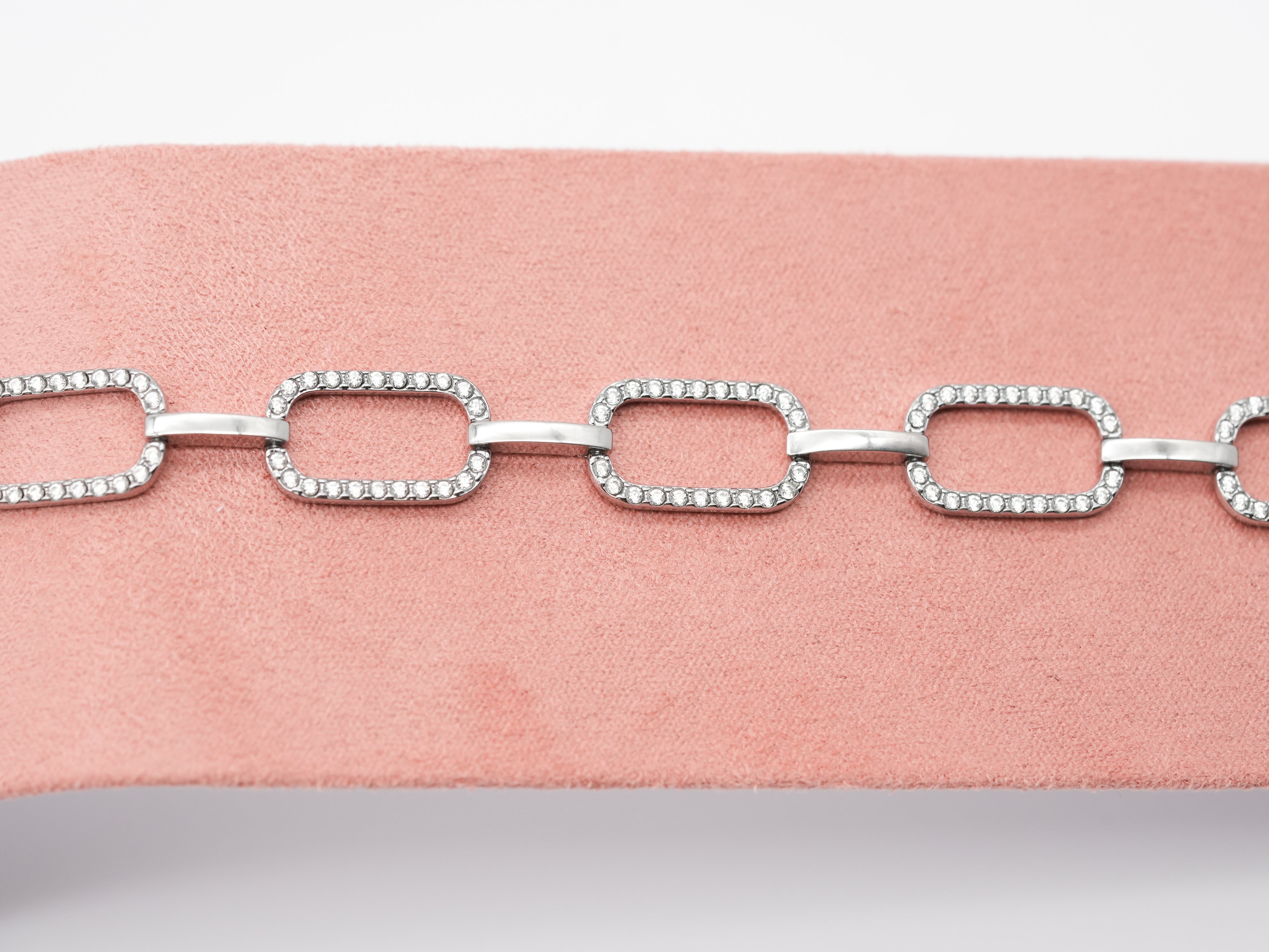 Edelstahl Armband im Kettenlook