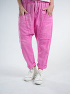 Leinen Baggy ~twopockets~