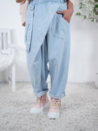 Lässige Haremshose im ausgefallenem Schnitt