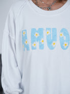 oversized Sweaty mit "Amour" Schriftzug