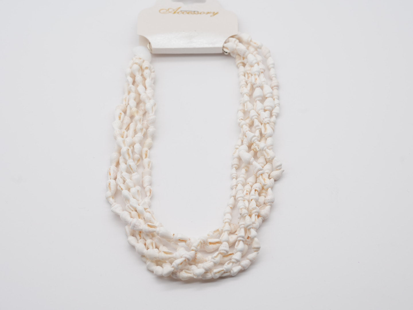 boho Kette aus kleinen Muscheln