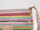 Geflochtene Crossbag mit Fransen Detail