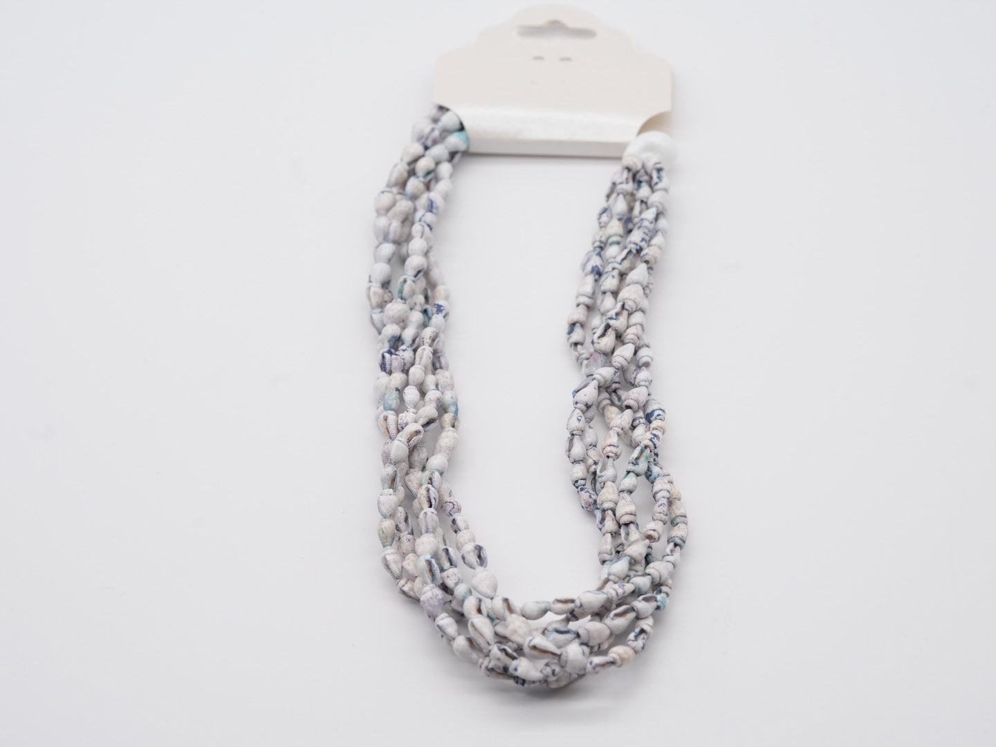 boho Kette aus kleinen Muscheln