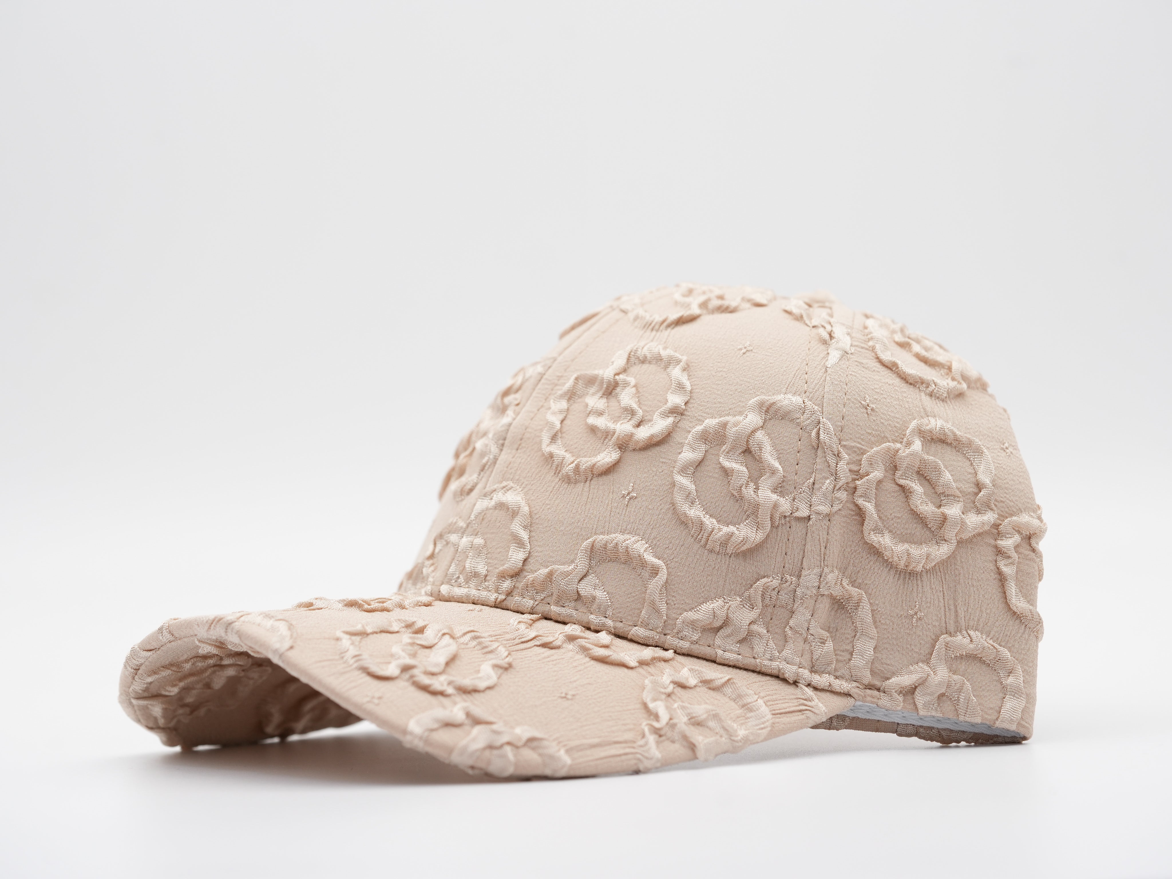 Cap mit geshopptem Textil