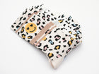 Socken im Leo Look mit Smiley Motiv