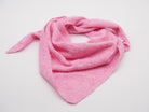 Weicher Dreiecksschal, Nickituch Pink