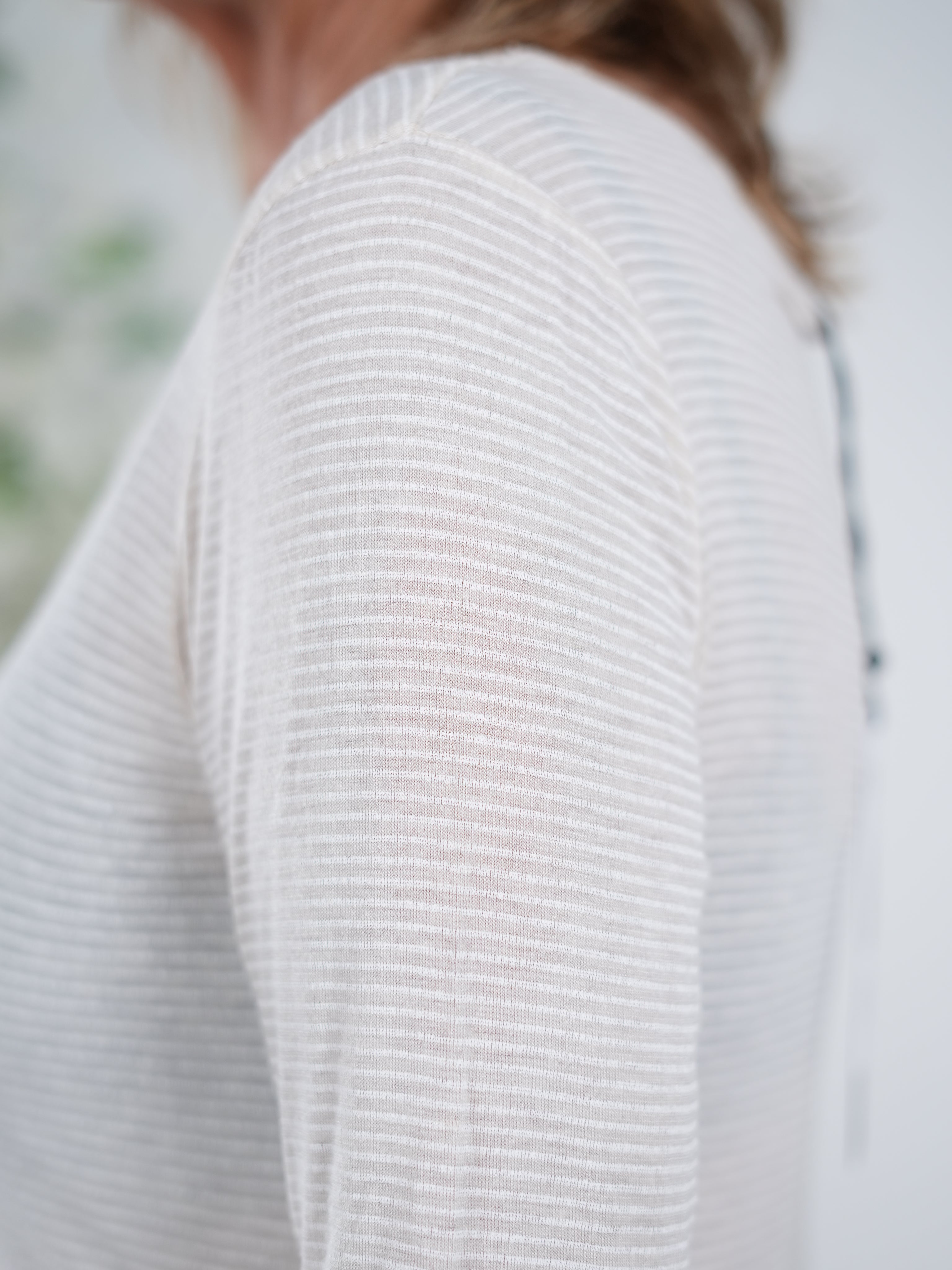 Basic Longsleeve, gestreift