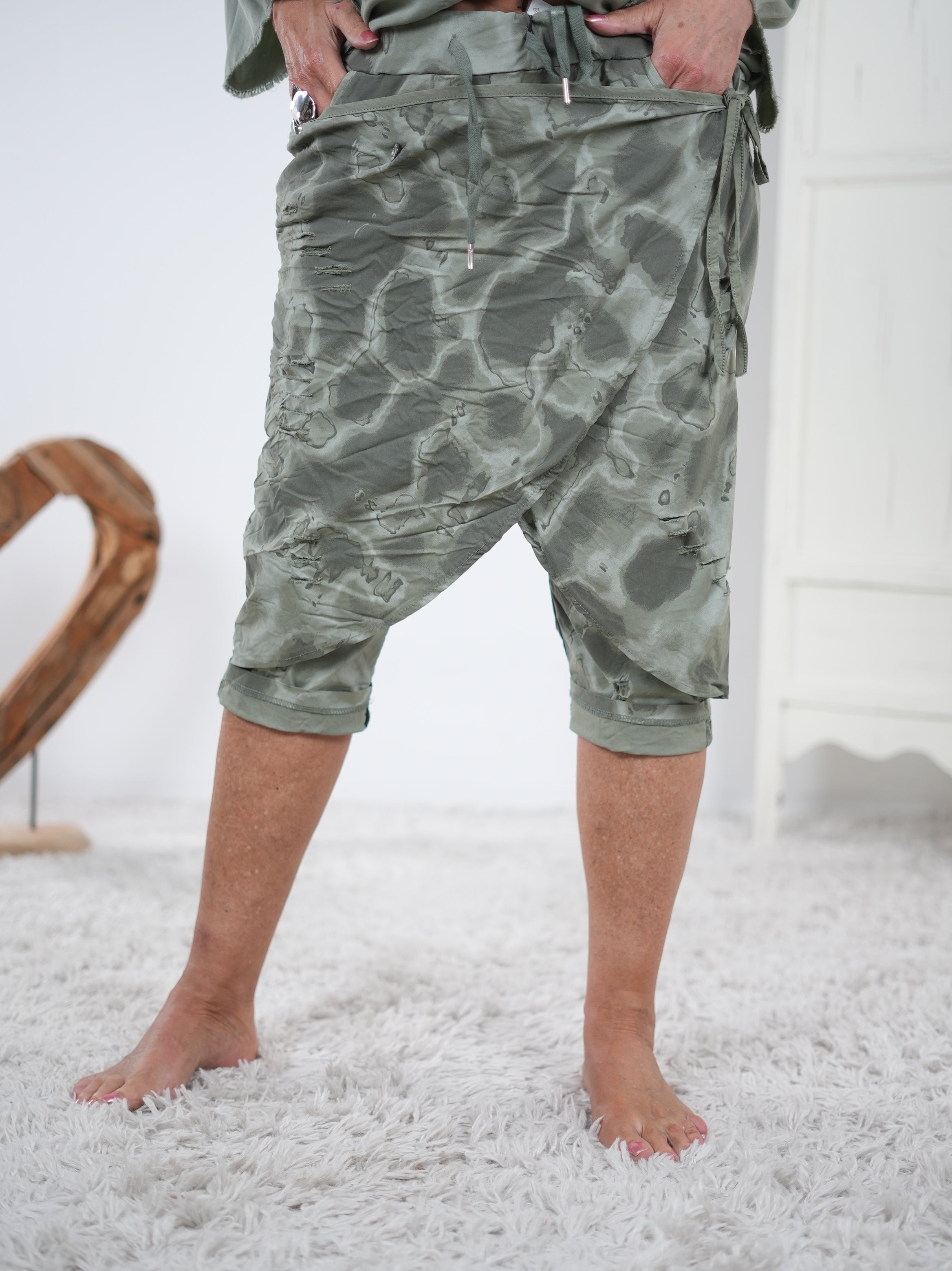 Batik Joggy mit Überwurf