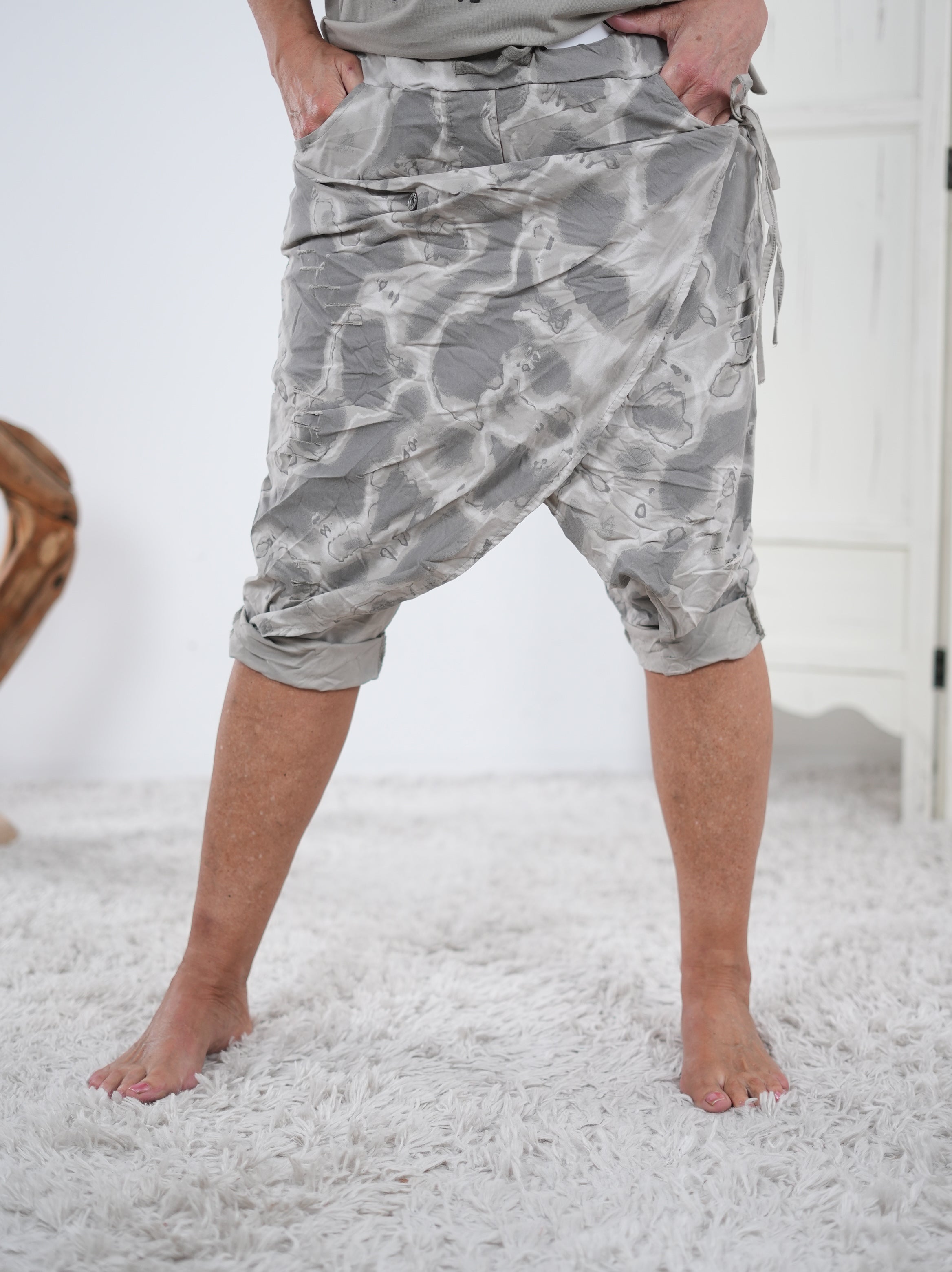 Batik Joggy mit Überwurf