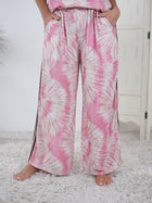 Batik Marlene Hose mit seitlichen Streifen