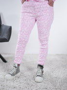 bequeme Jogpant im markantem Design One Size (ca Größe 38-44) Rosa