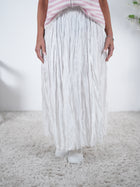 Eleganter Rock im Satin-Glanz