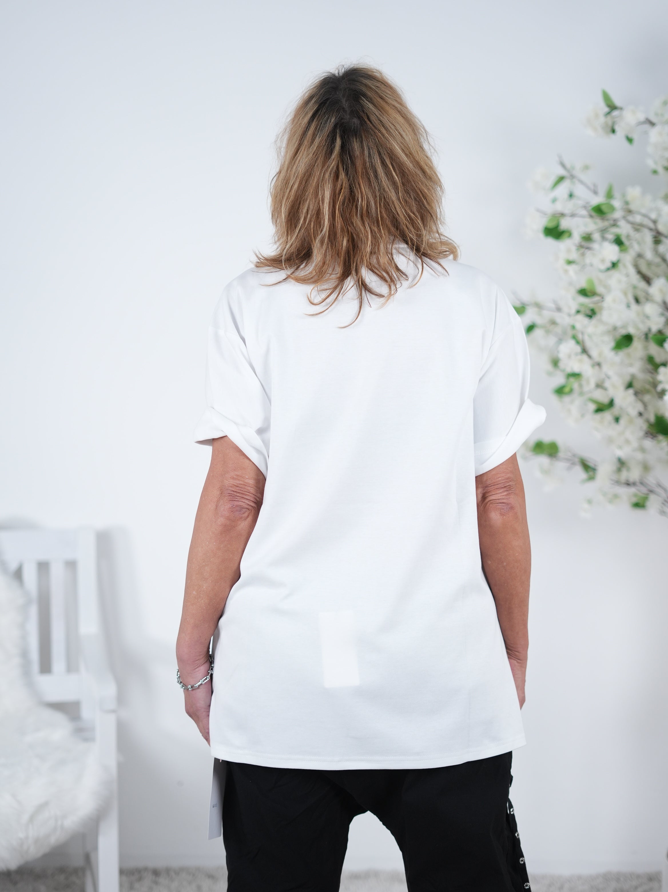 gerade geschnittenes Shirt mit Hingucker Motiv