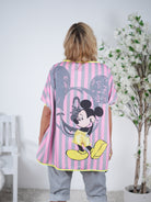 Hingucker oversize Shirt mit Gummibund am Arm