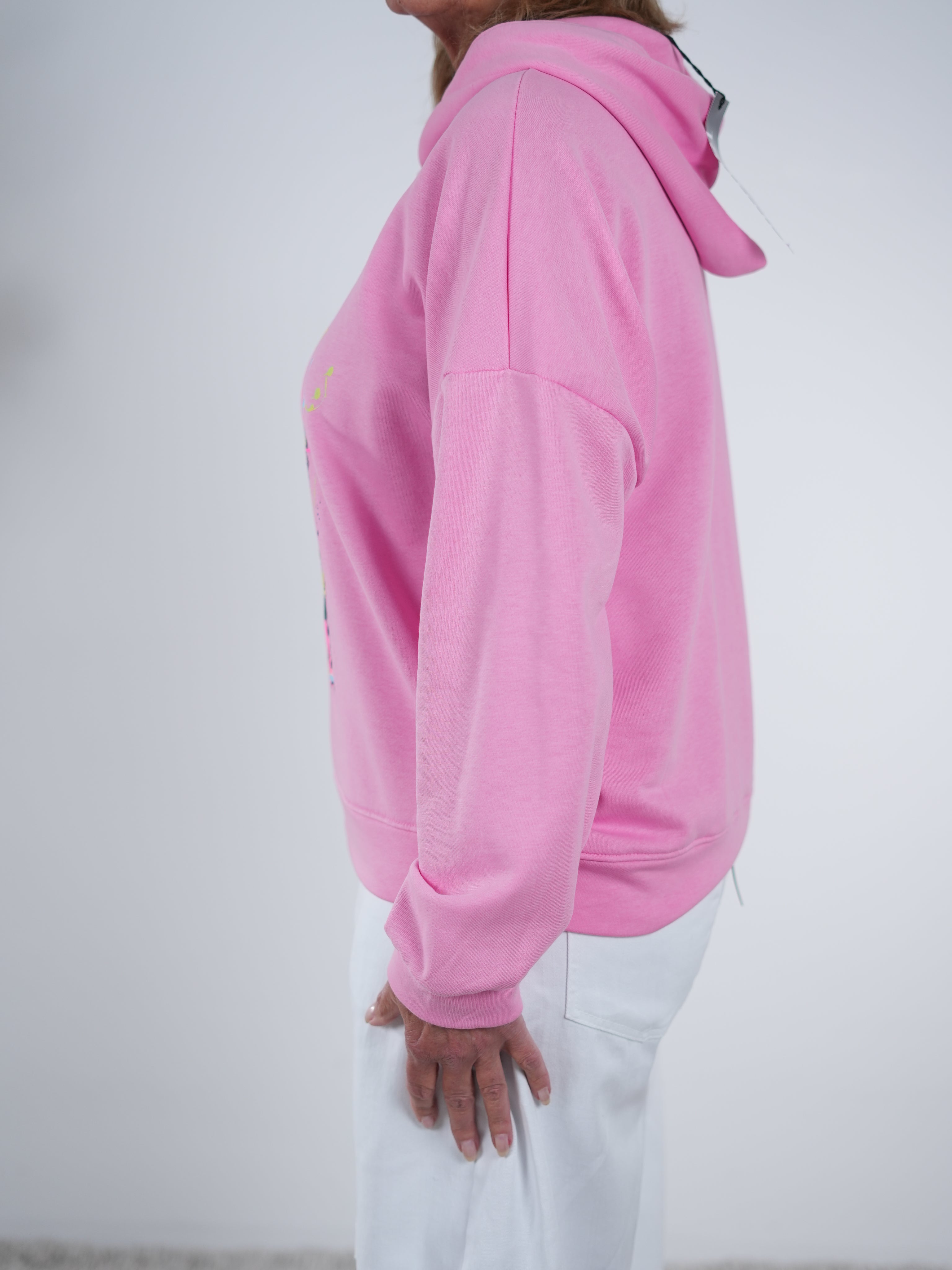 Hoody mit buntem "Schuh" Motiv