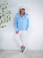 lässige Jacke mit Print