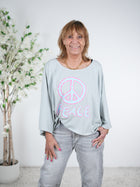 Lässiger Poncho mit 