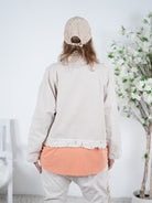 leichte Jeans Jacke im destroyed Look