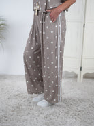 Leichte Marlene Hose im Dot Design