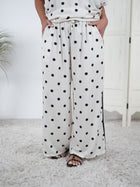 Leichte Marlene Hose im Dot Design