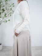 leichter Strickpulli im Destroyed Look