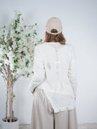 leichter Strickpulli im Destroyed Look